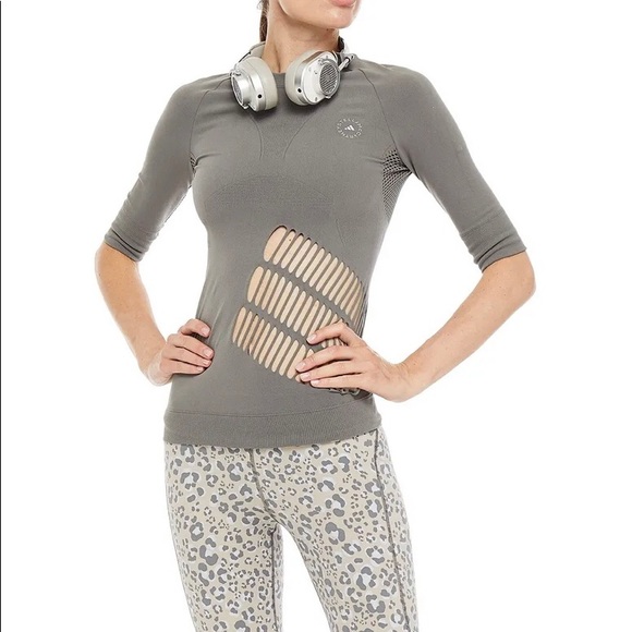 Adidas by Stella McCartney Tops - NWT Adidas X Stella McCartney Laser Cut Stretch Top